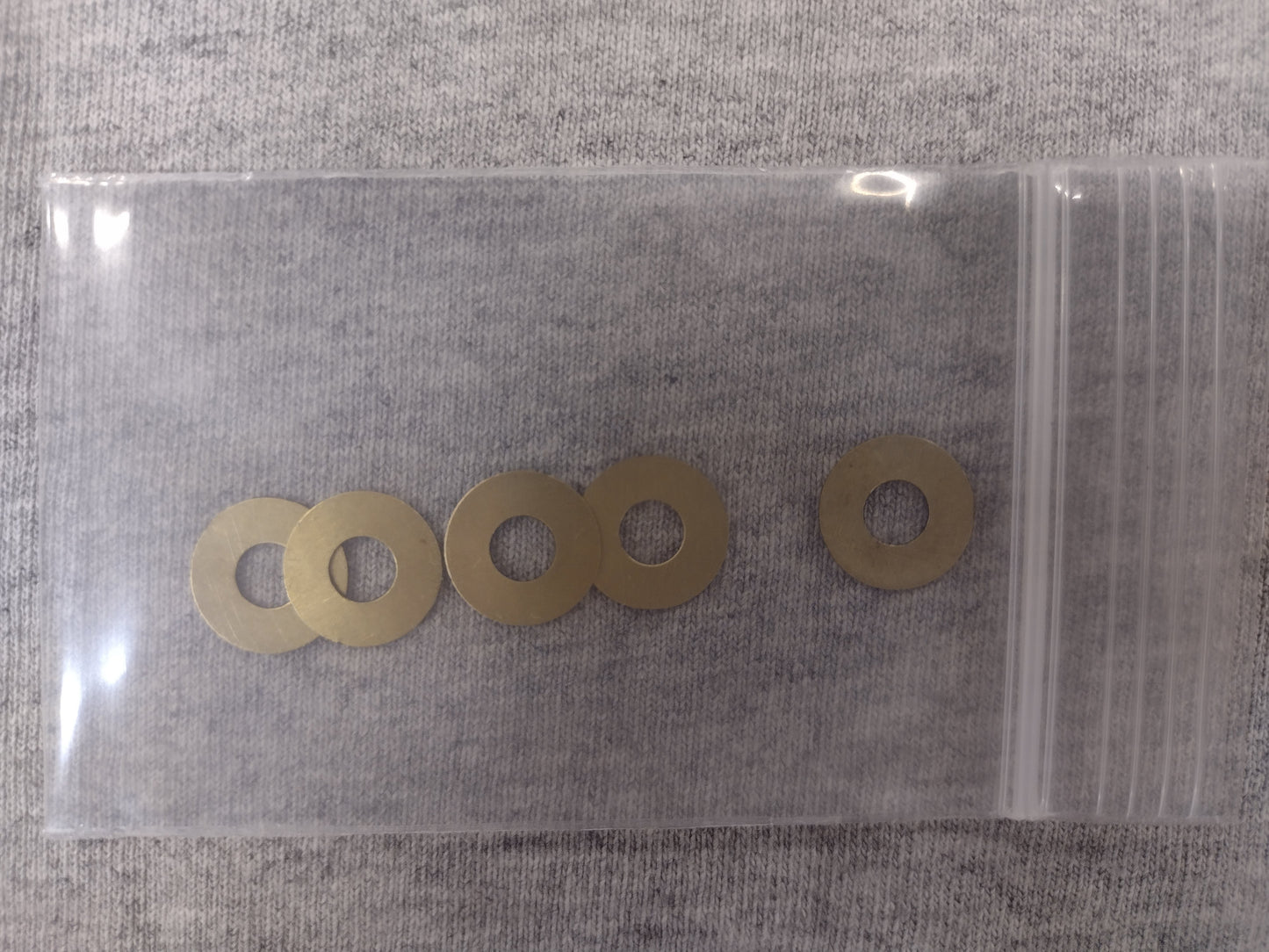 Brass Shims for Flex Edge Finder QTY 5